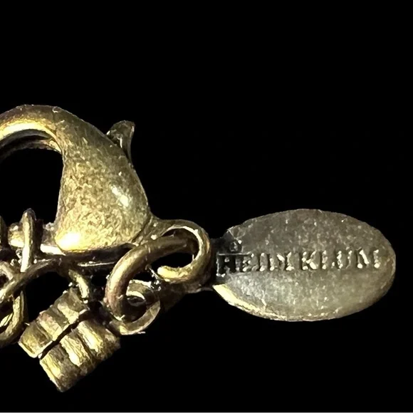 Heidi Klum Necklace Wildlife Pave Bar QVC - Picture 5 of 8